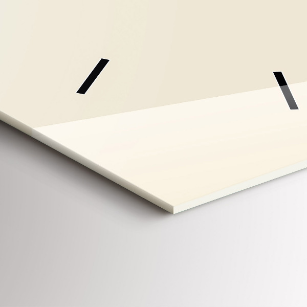 Modern vertical wall clock Deer in a shirt