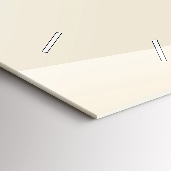 Modern vertical wall clock Deer in a shirt