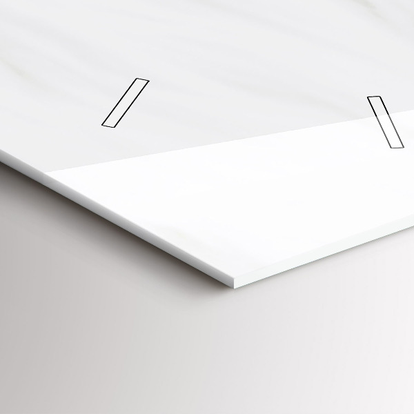 Modern vertical wall clock Sleeping little kitten