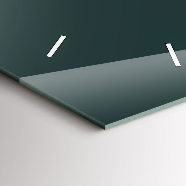 Modern vertical wall clock Line art of the city of Brno