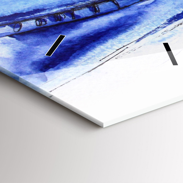 Modern vertical wall clock Women's High Heels