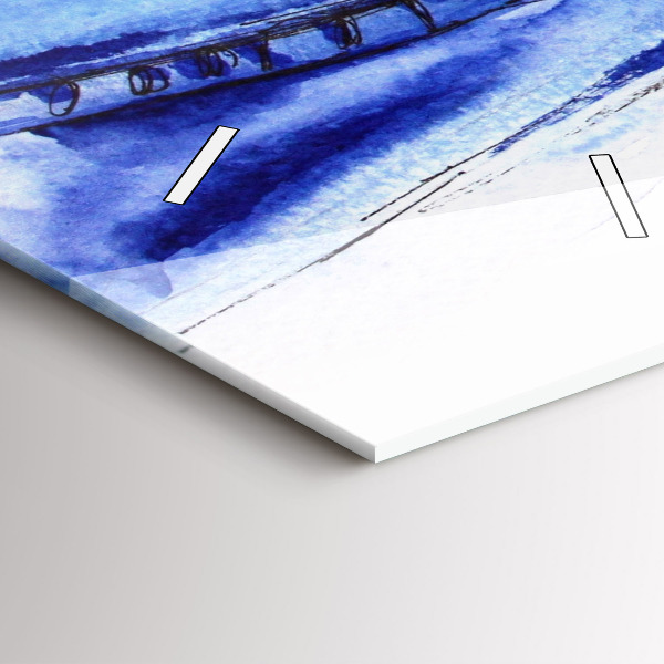 Modern vertical wall clock Women's High Heels