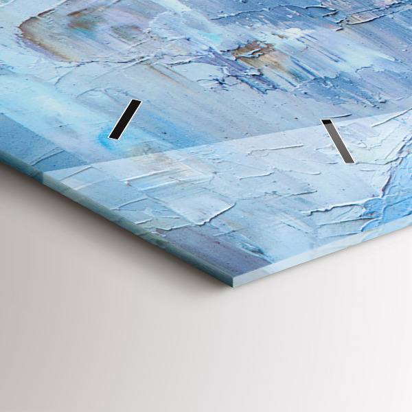 Glass wall clock rectangular Young ballerinas