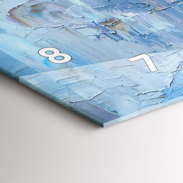 Glass wall clock rectangular Young ballerinas