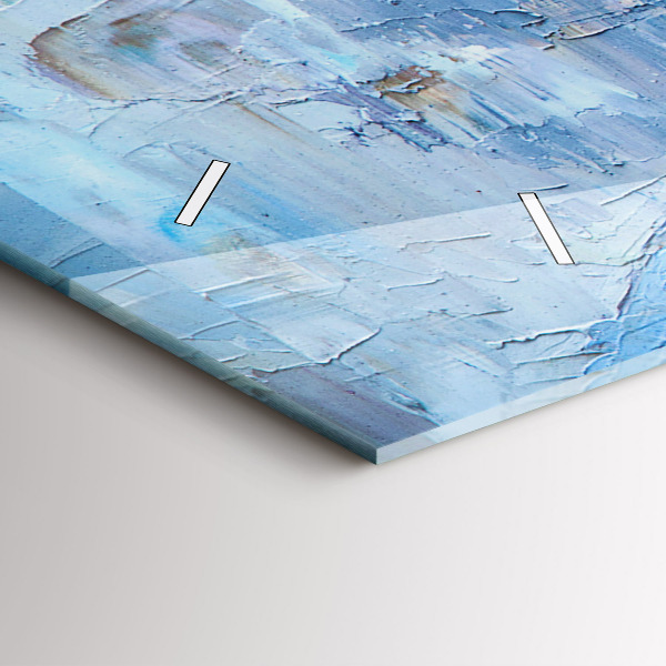 Glass wall clock rectangular Young ballerinas