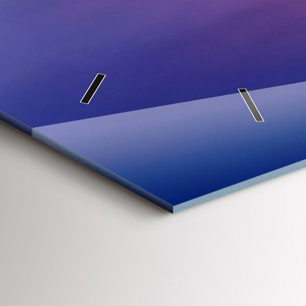 Glass wall clock rectangular The inscription Memories