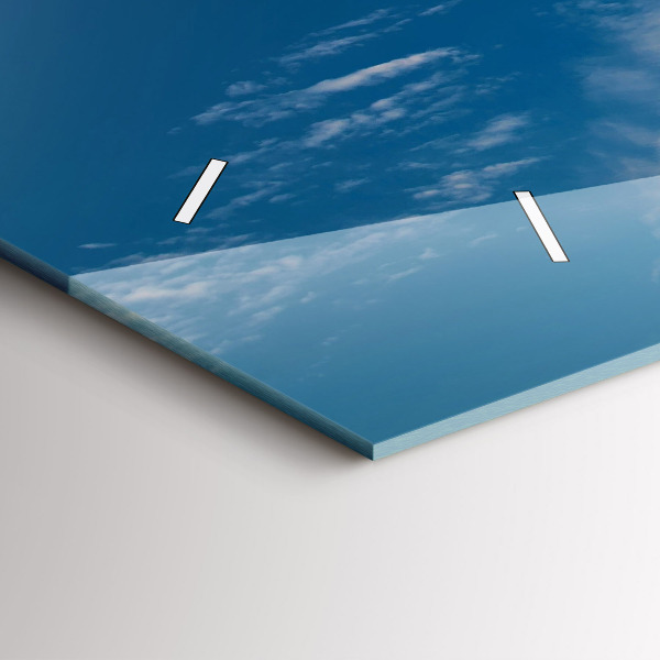 Glass wall clock rectangular Statue of Liberty New York