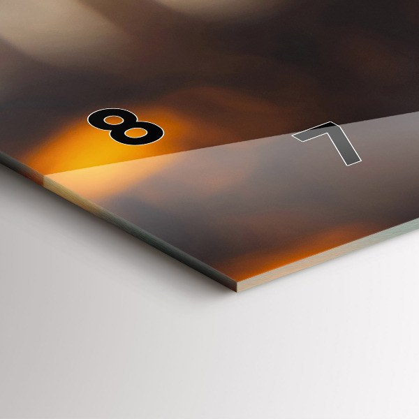 Glass wall clock rectangular Glass bottles