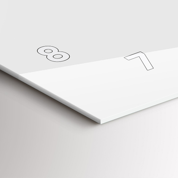 Glass wall clock rectangular Cartoon bear