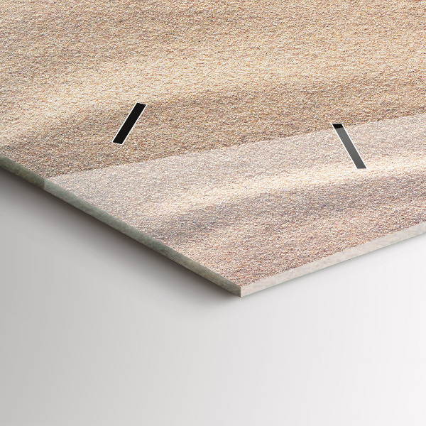 Glass wall clock rectangular Holiday accessories