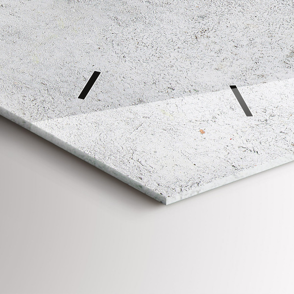 Glass wall clock rectangular Minimalist olives