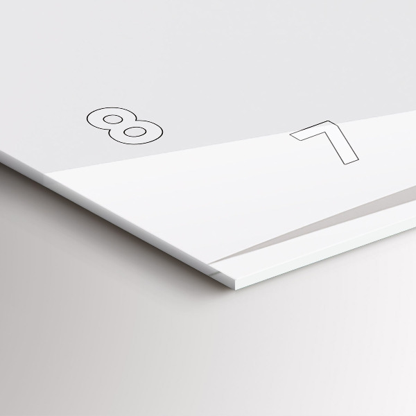 Glass wall clock rectangular Abstract leaves