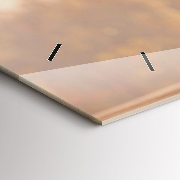 Glass wall clock rectangular Bottles of wine