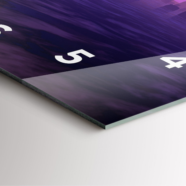 Square glass wall clock Sunset at Stonehenge