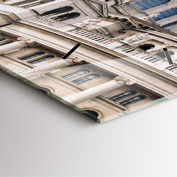 Square glass wall clock St. Stephen's Basilica