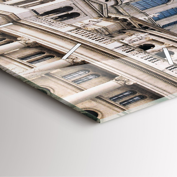 Square glass wall clock St. Stephen's Basilica