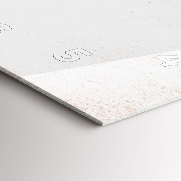 Square glass wall clock Decorative pattern