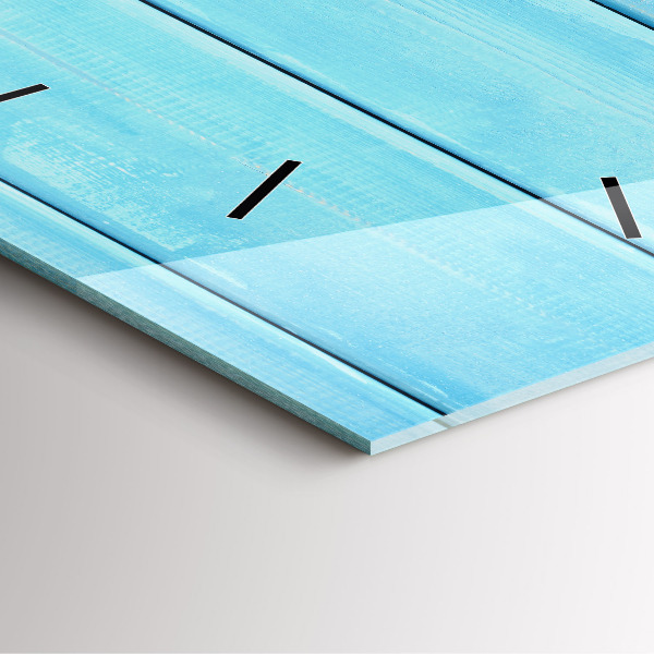 Square glass wall clock Beach accessories and boards