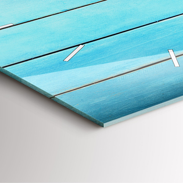 Square glass wall clock Holiday accessories