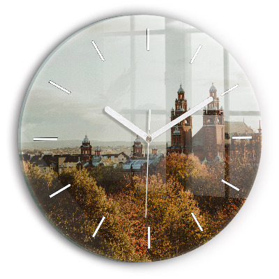 Round glass clock Glasgow Art Gallery
