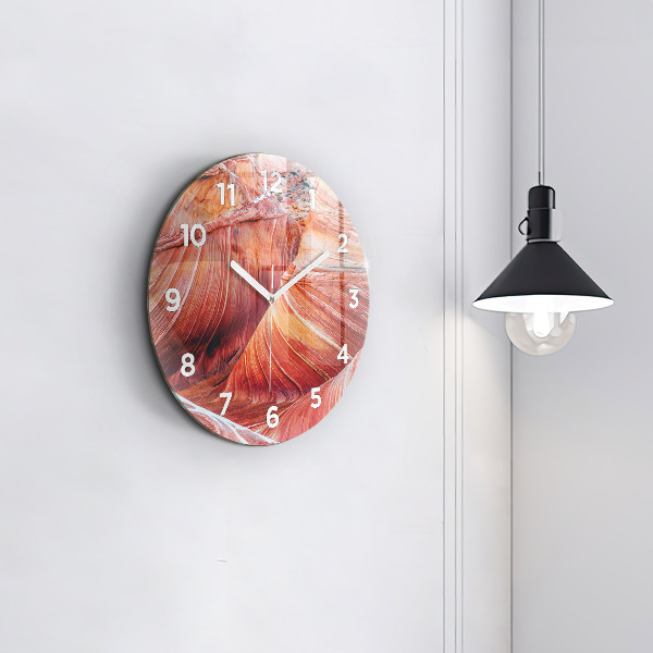 Round glass clock The Picturesque Grand Canyon