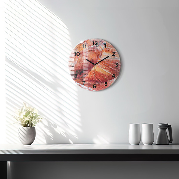 Round glass clock The Picturesque Grand Canyon