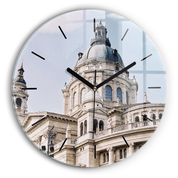 Round glass clock 'St. Stephen''s Basilica'