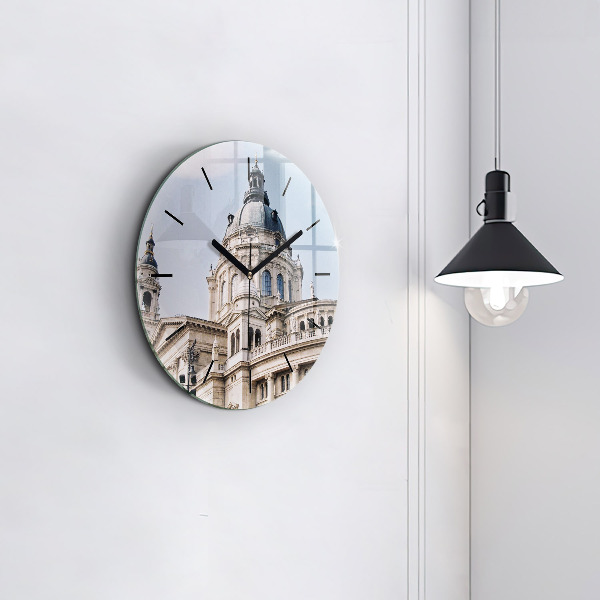 Round glass clock 'St. Stephen''s Basilica'