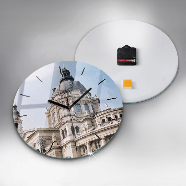 Round glass clock 'St. Stephen''s Basilica'