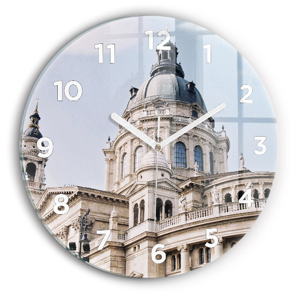 Round glass clock 'St. Stephen''s Basilica'