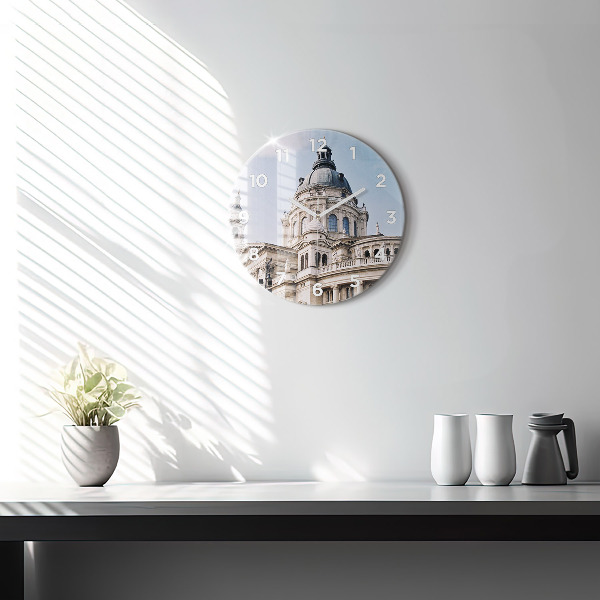 Round glass clock 'St. Stephen''s Basilica'