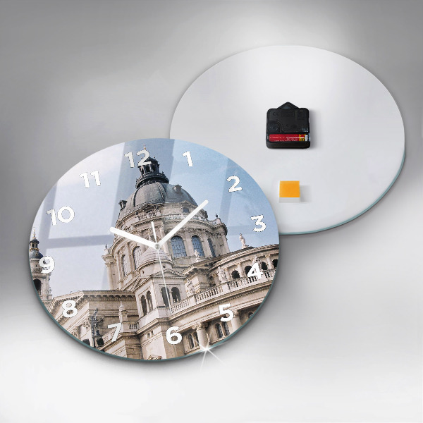Round glass clock 'St. Stephen''s Basilica'