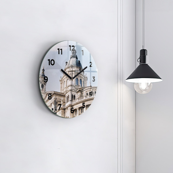 Round glass clock 'St. Stephen''s Basilica'