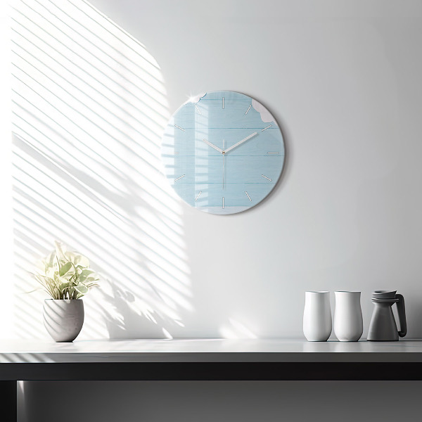 Round glass clock 'Children''s board'