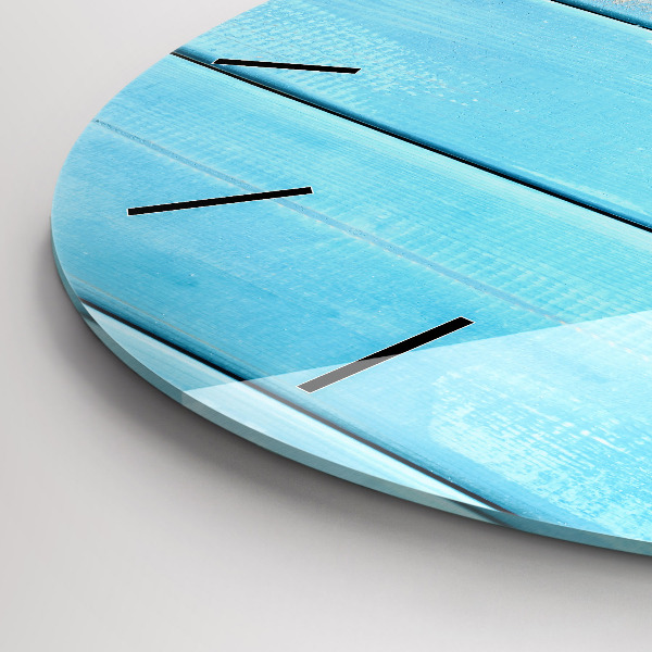 Round glass clock Beach accessories and boards