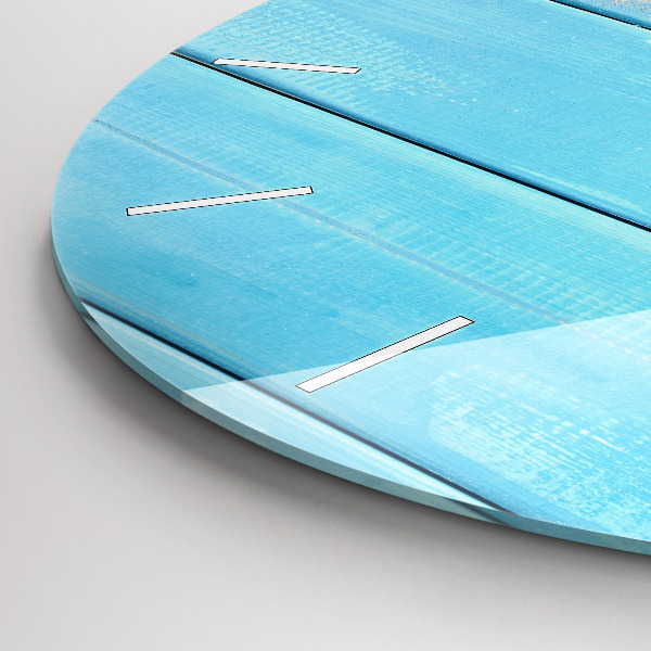 Round glass clock Beach accessories and boards